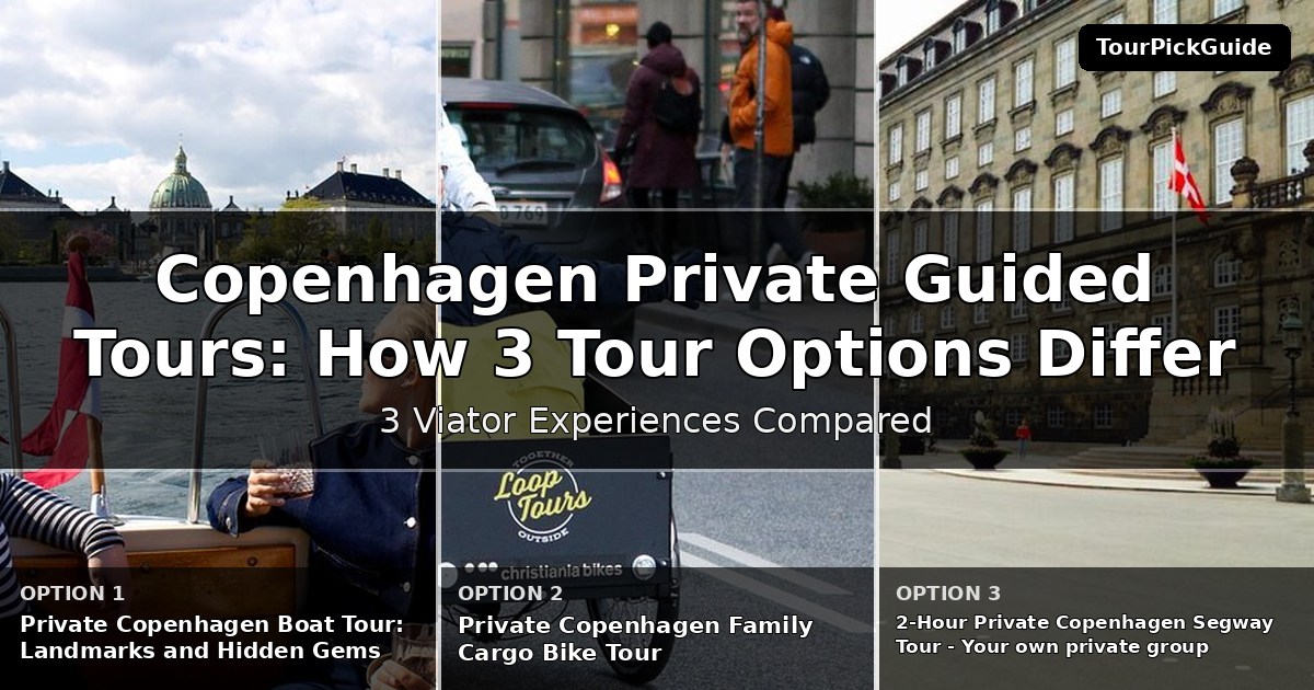 Copenhagen private guided tours – three Viator experiences compared