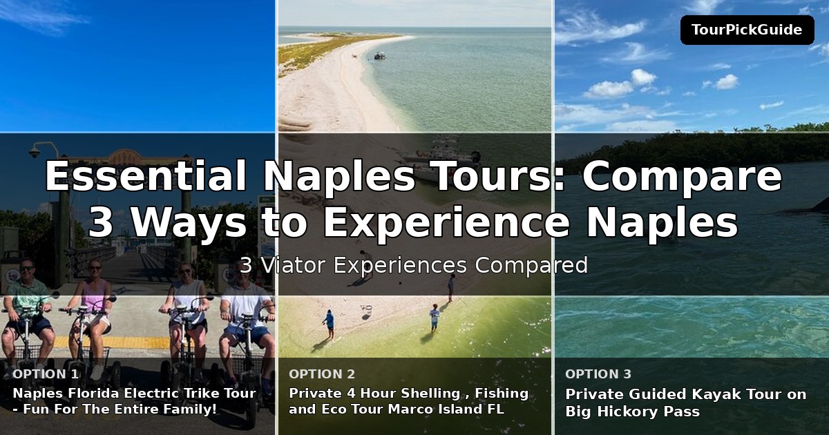essential Naples tours – three Viator experiences compared