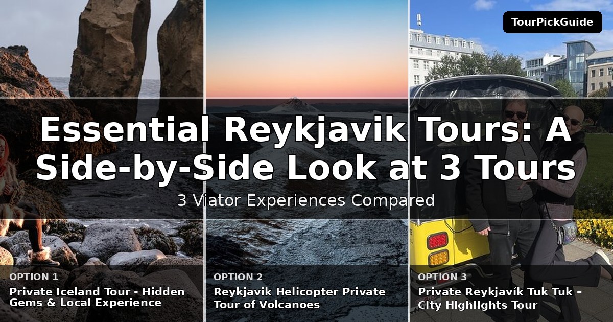 essential Reykjavik tours – three Viator experiences compared