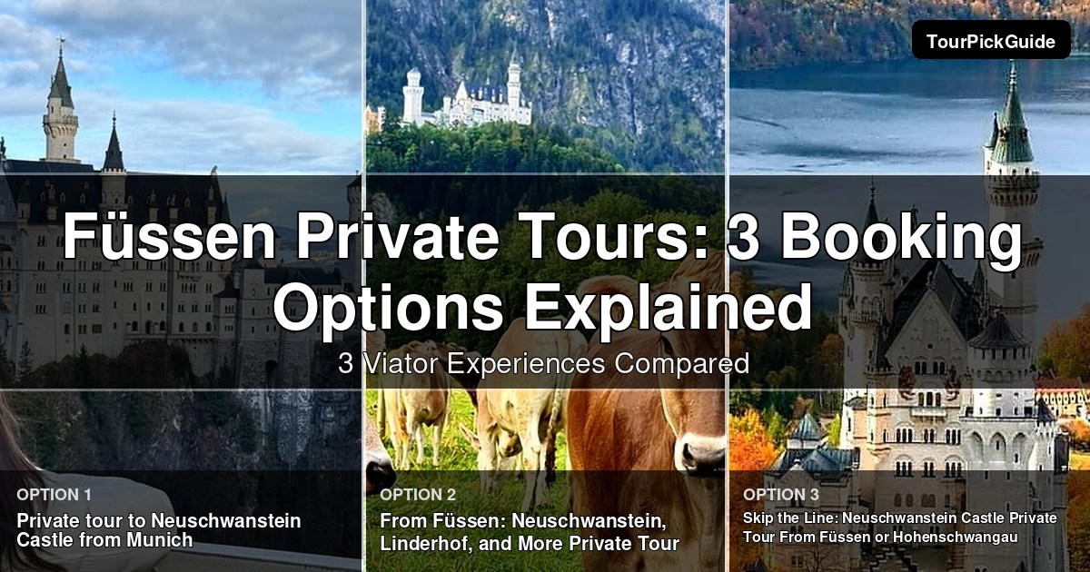 Füssen private tours – three Viator experiences compared