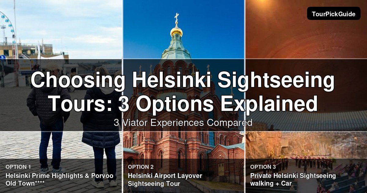 Helsinki sightseeing tours – three Viator experiences compared
