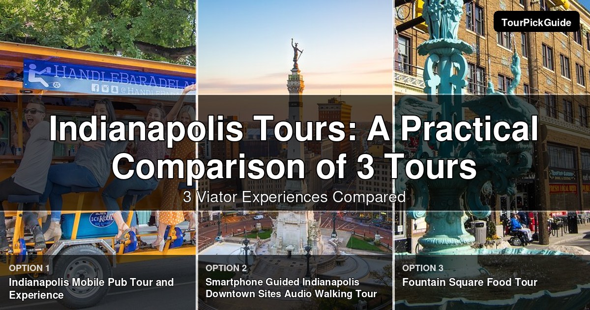 Indianapolis tours – three Viator experiences compared
