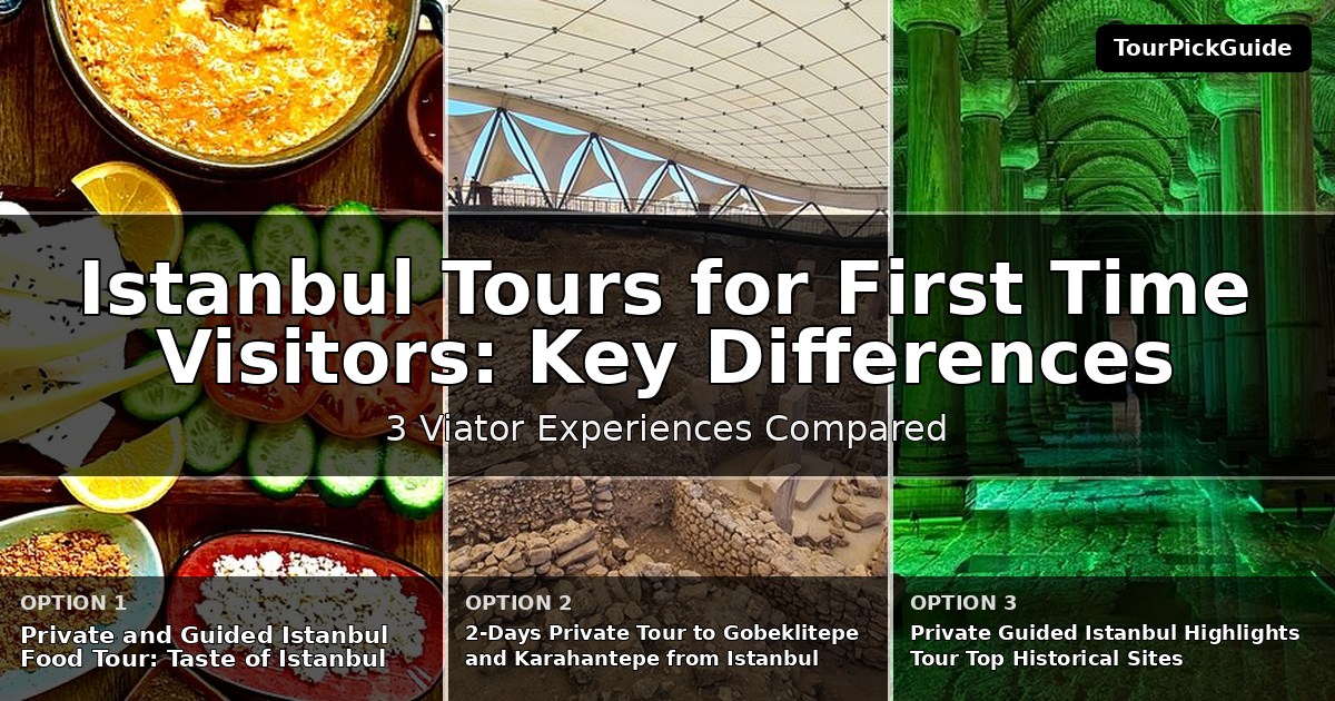 Istanbul tours for first time visitors – three Viator experiences compared