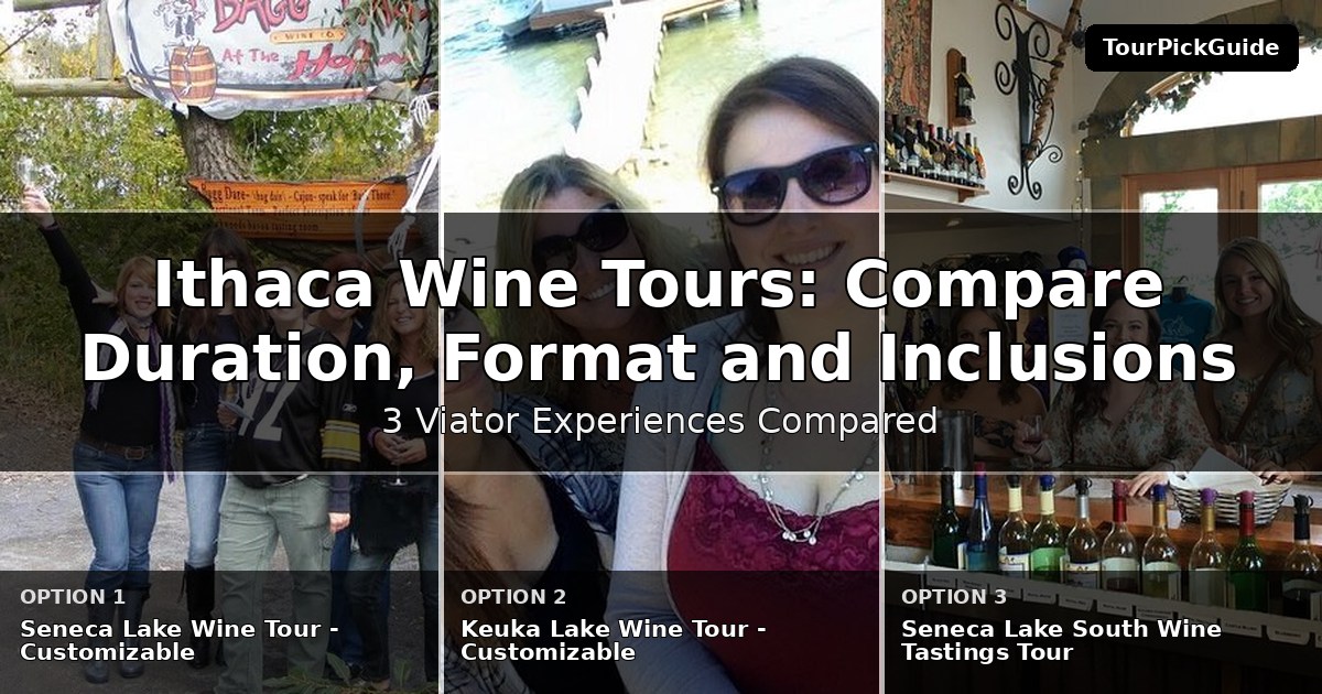 Ithaca wine tours – three Viator experiences compared
