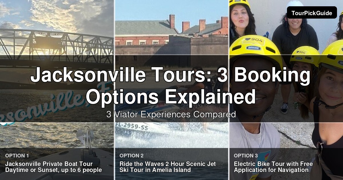 Jacksonville tours – three Viator experiences compared