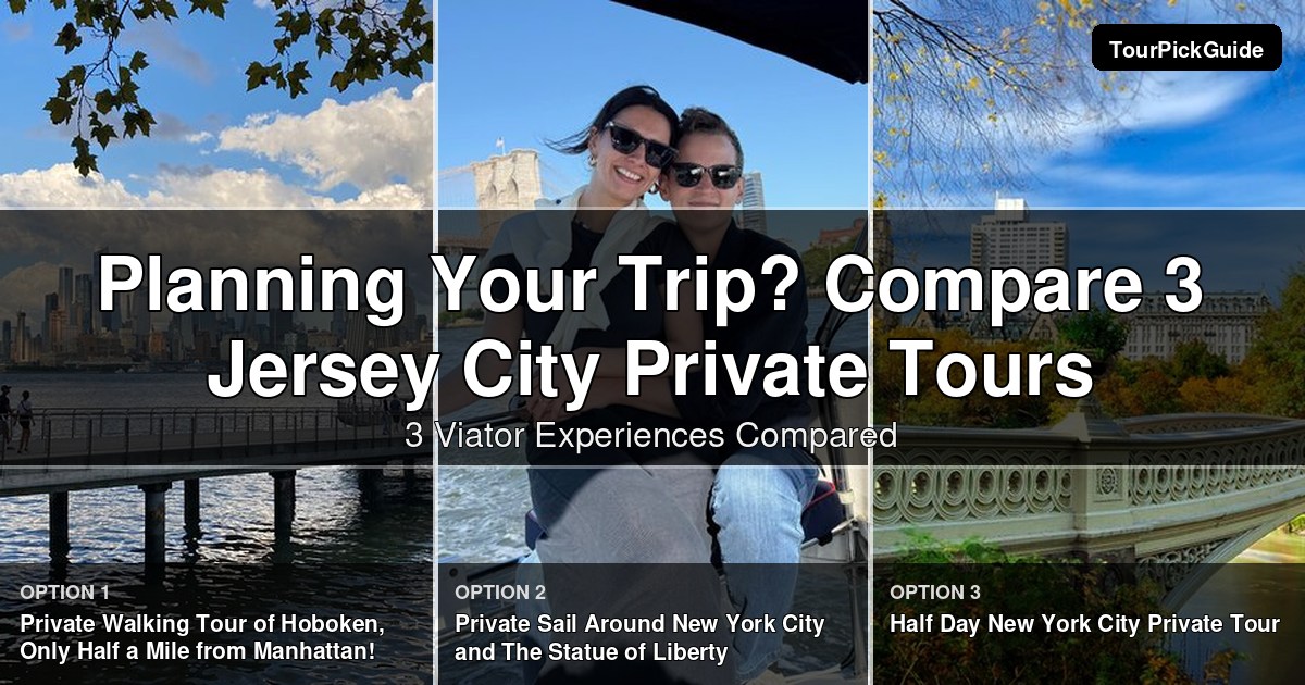 Jersey City private tours – three Viator experiences compared