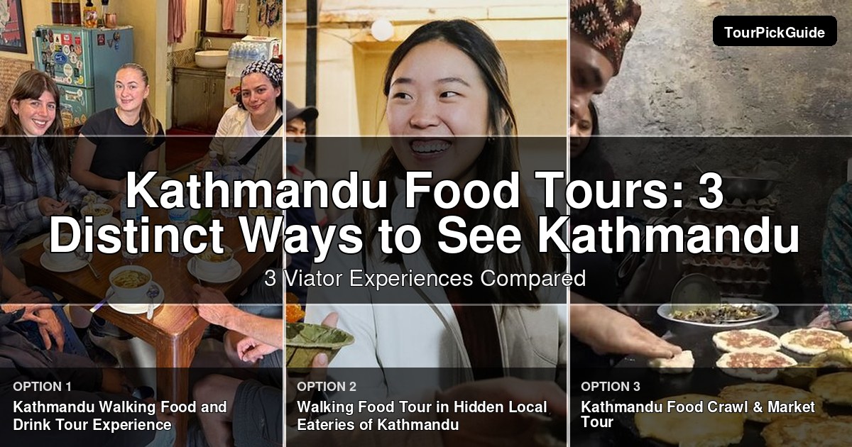 Kathmandu food tours – three Viator experiences compared