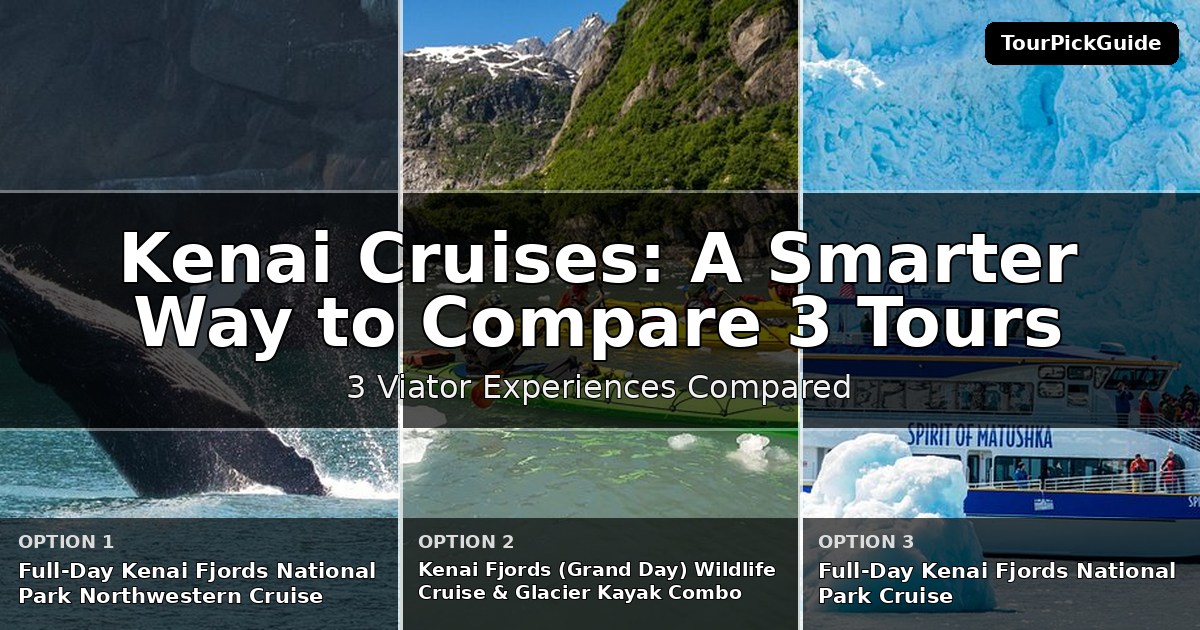 Kenai cruises – three Viator experiences compared