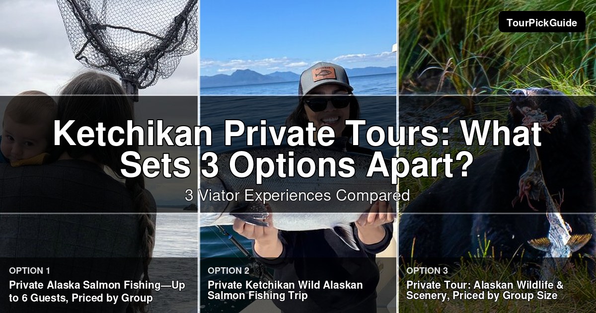Ketchikan private tours – three Viator experiences compared