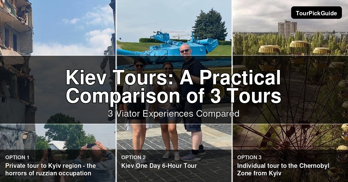 Kiev tours – three Viator experiences compared
