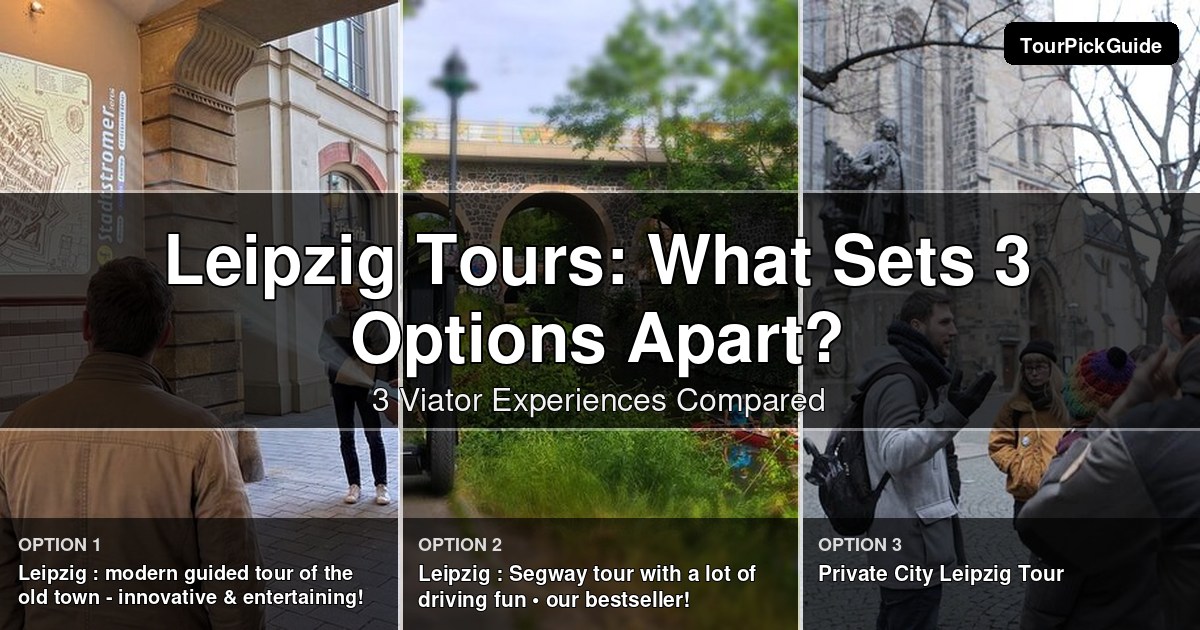 Leipzig tours – three Viator experiences compared