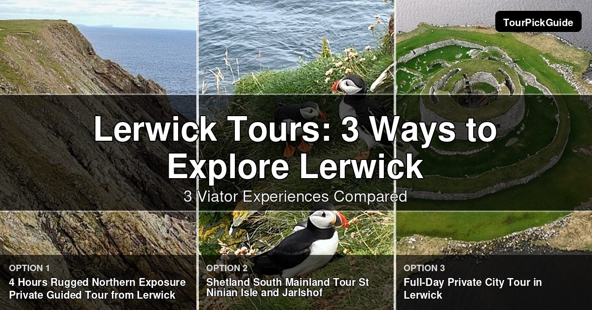 Lerwick tours – three Viator experiences compared