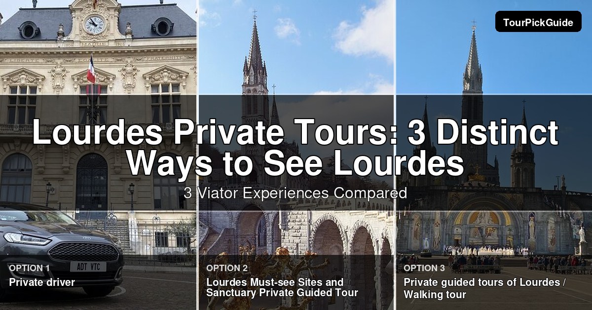 Lourdes private tours – three Viator experiences compared