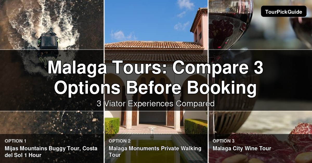 Malaga tours – three Viator experiences compared
