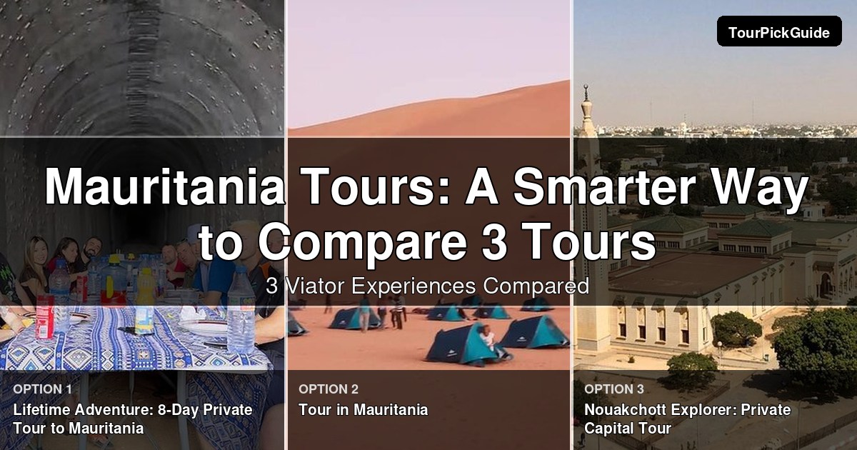 Mauritania tours – three Viator experiences compared