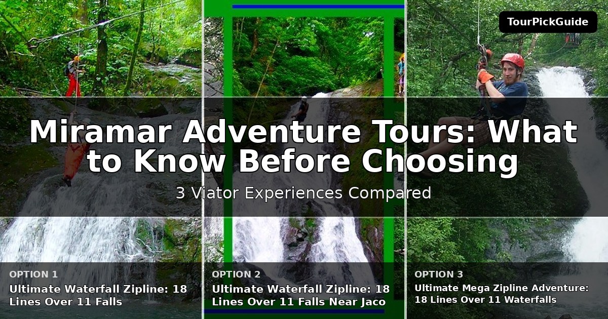 Miramar adventure tours – three Viator experiences compared