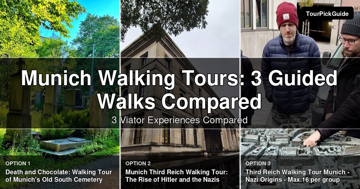 Munich walking tours – three Viator experiences compared