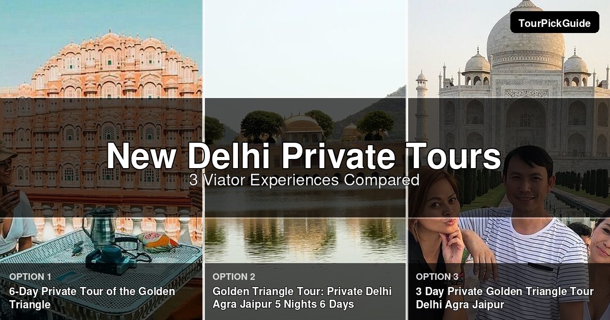 New Delhi private tours – three Viator experiences compared