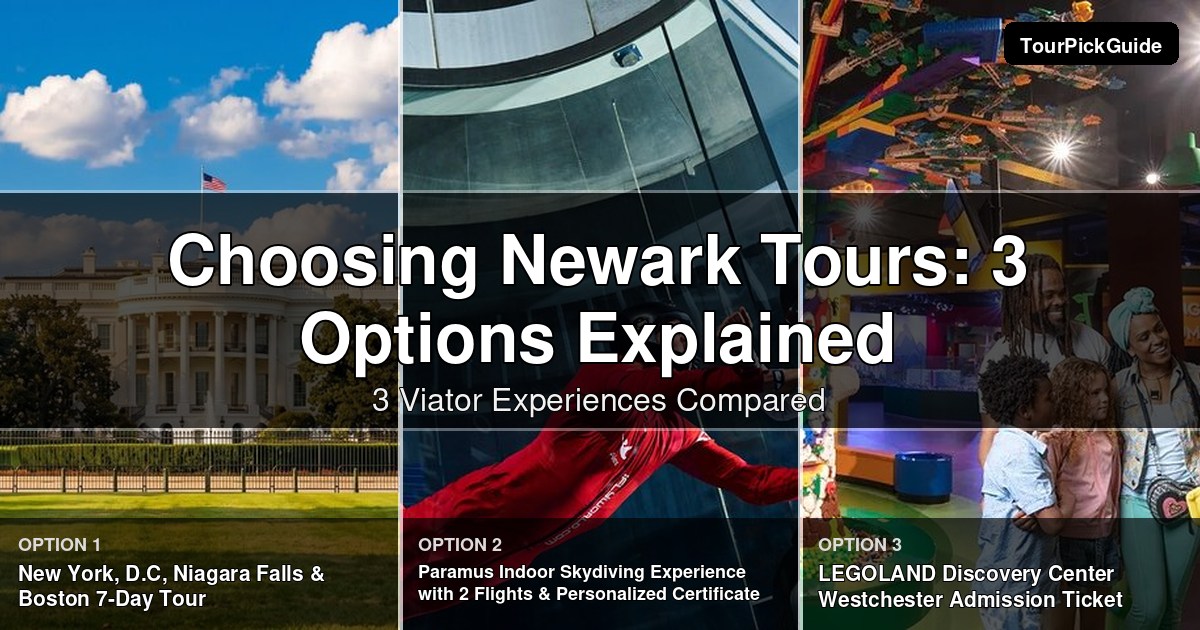 Newark tours – three Viator experiences compared