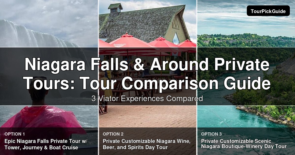 Niagara Falls & Around private tours – three Viator experiences compared
