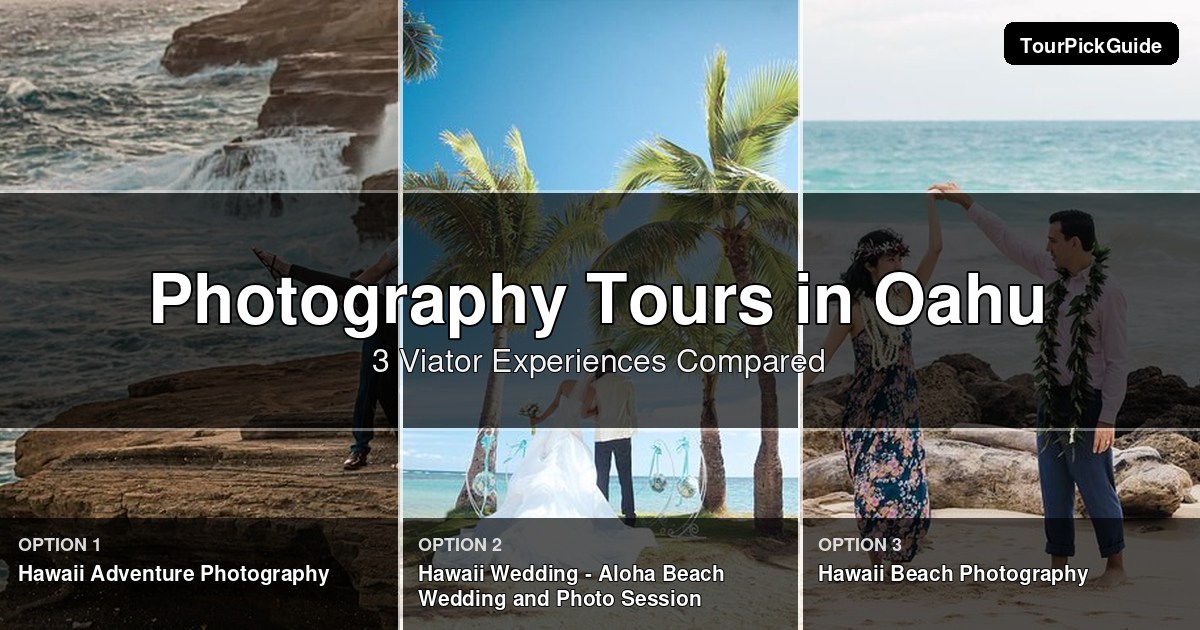 Oahu photography tours – three Viator experiences compared