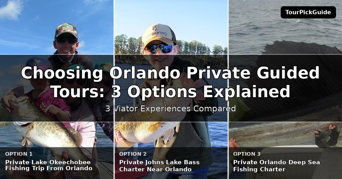 Orlando private guided tours – three Viator experiences compared