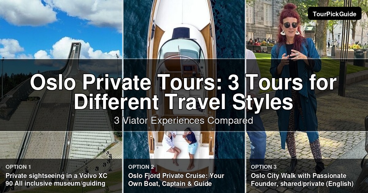 Oslo private tours – three Viator experiences compared