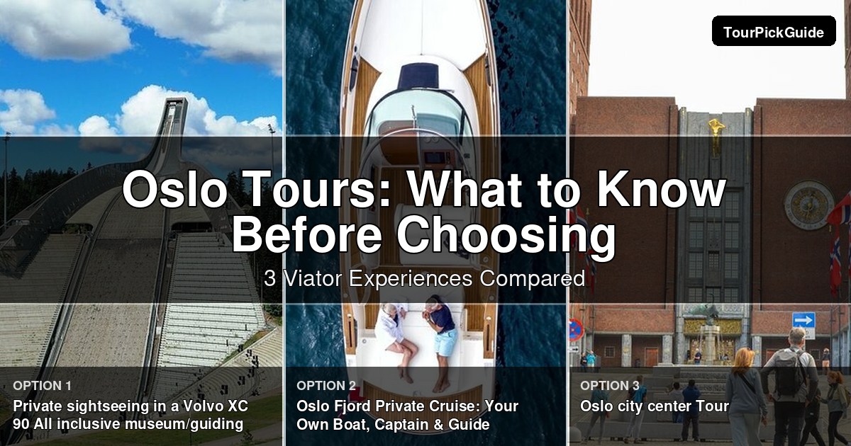 Oslo tours – three Viator experiences compared