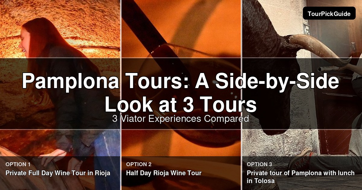 Pamplona tours – three Viator experiences compared
