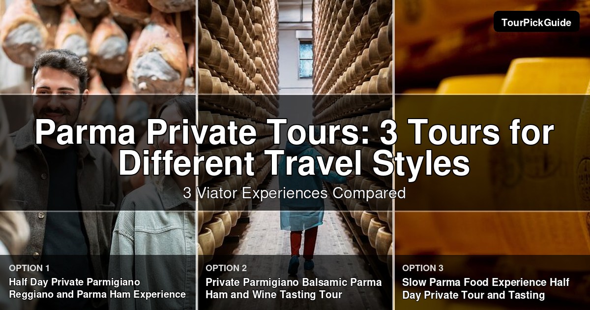 Parma private tours – three Viator experiences compared