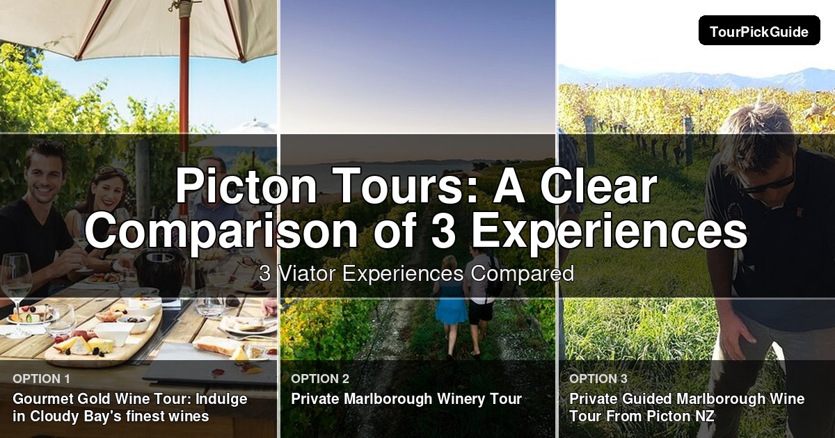 Picton tours – three Viator experiences compared