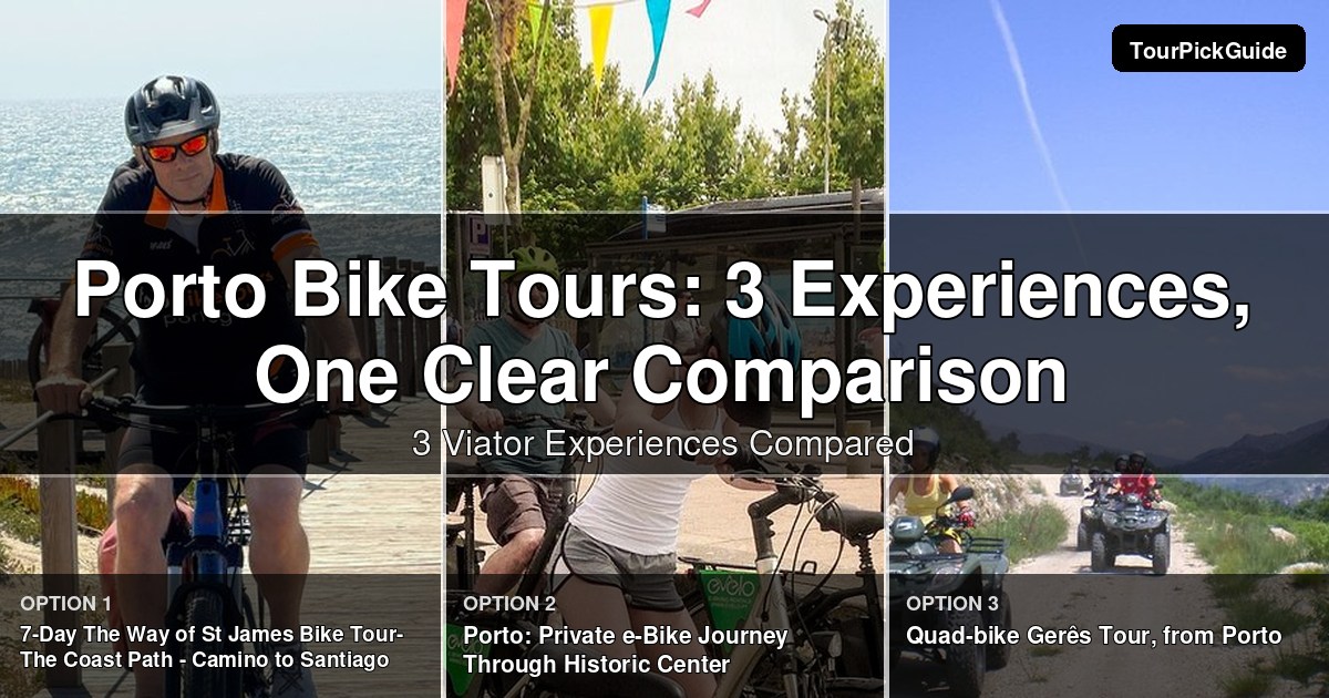 Porto bike tours – three Viator experiences compared