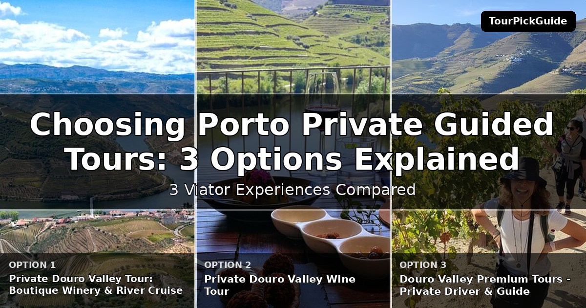 Porto private guided tours – three Viator experiences compared