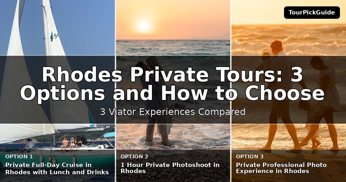 Rhodes private tours – three Viator experiences compared