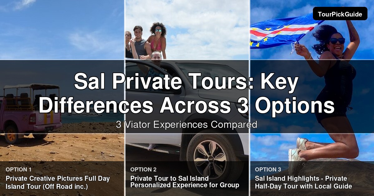 Sal private tours – three Viator experiences compared