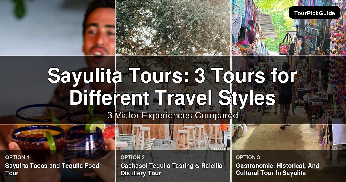 Sayulita tours – three Viator experiences compared