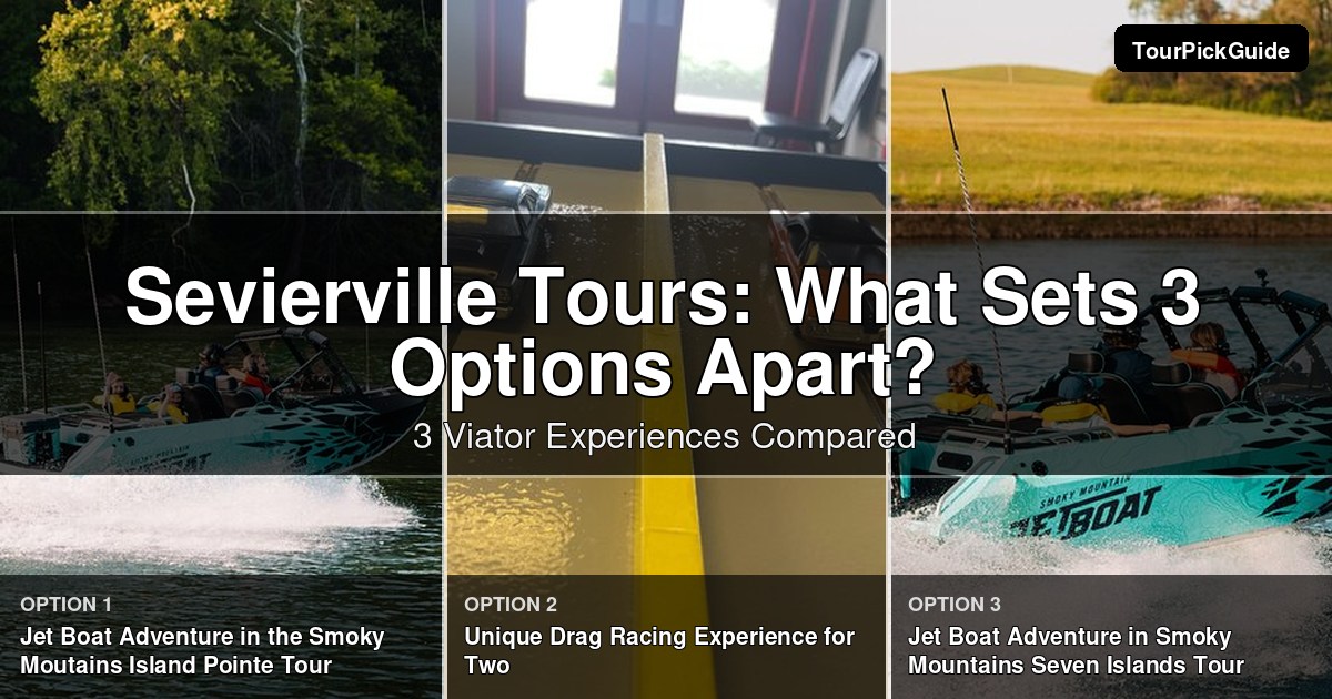 Sevierville tours – three Viator experiences compared