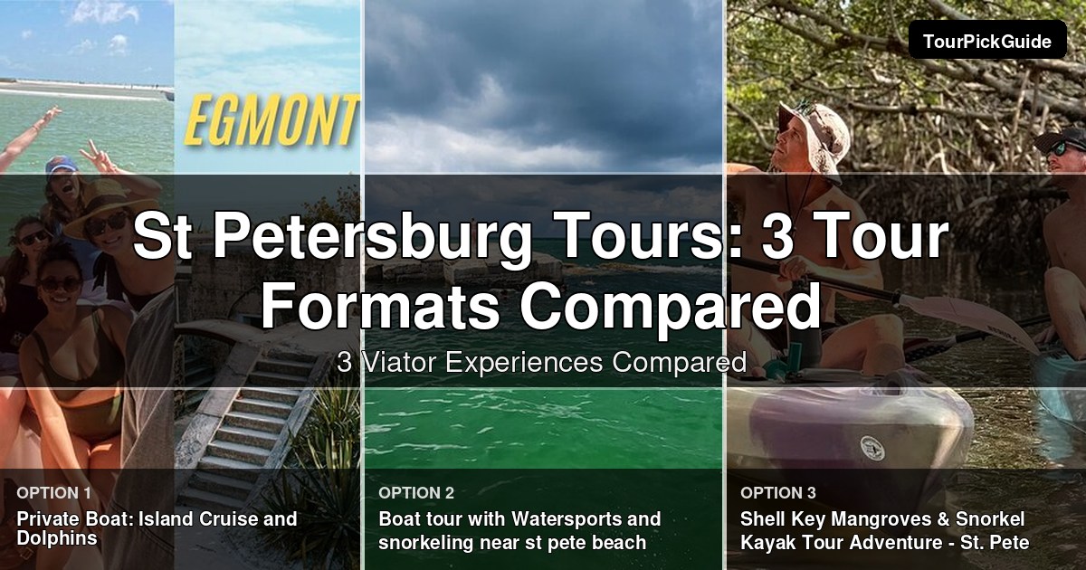 St Petersburg tours – three Viator experiences compared