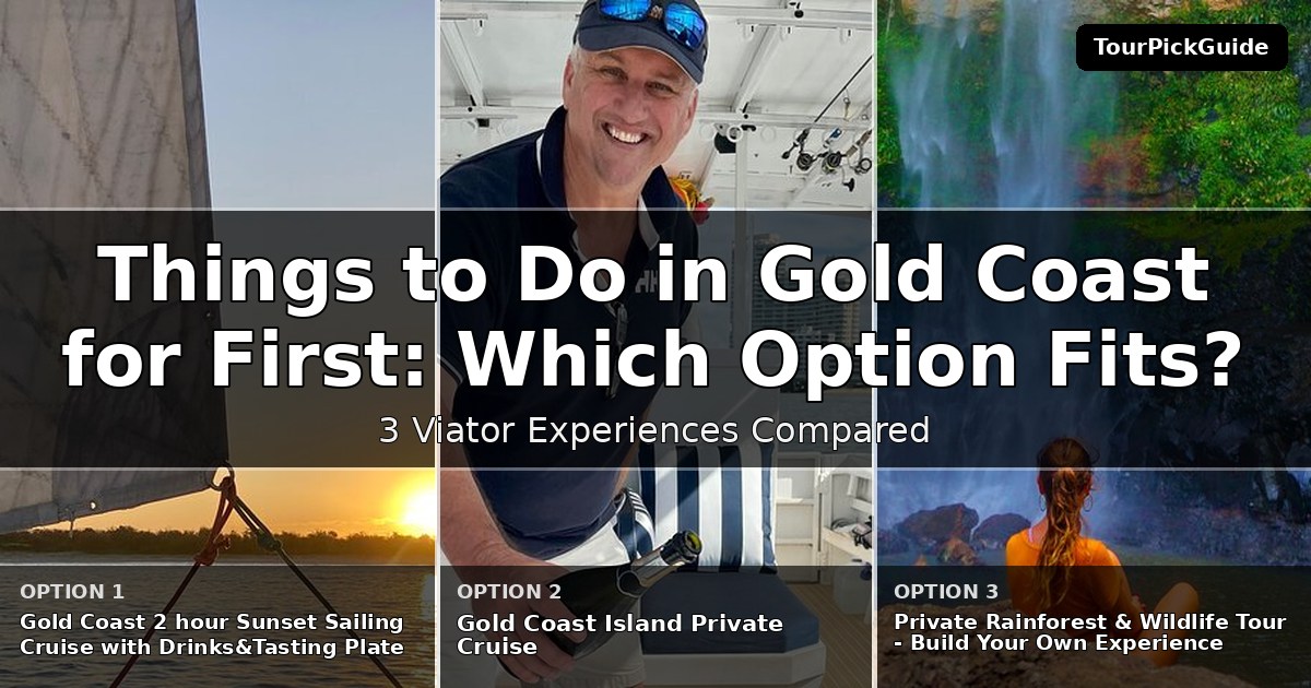 things to do in Gold Coast for first time visitors – three Viator experiences compared