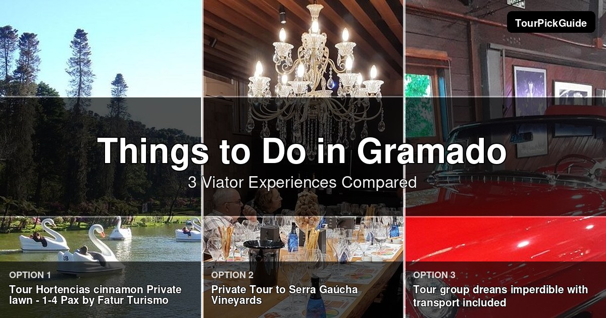 things to do in Gramado – three Viator experiences compared