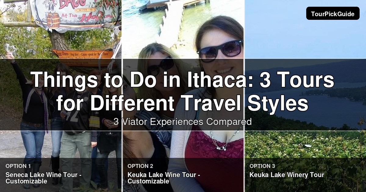 things to do in Ithaca – three Viator experiences compared