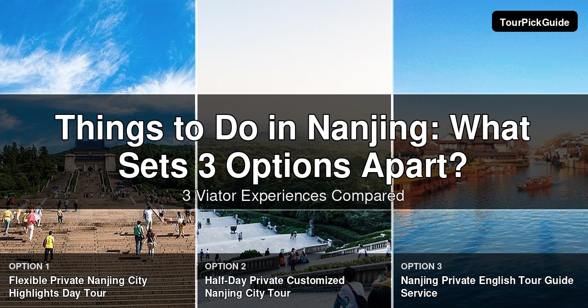 things to do in Nanjing – three Viator experiences compared