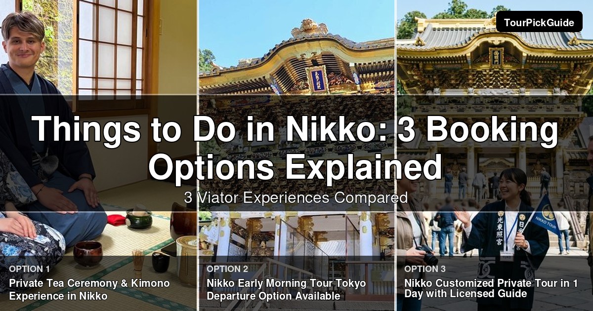 things to do in Nikko – three Viator experiences compared