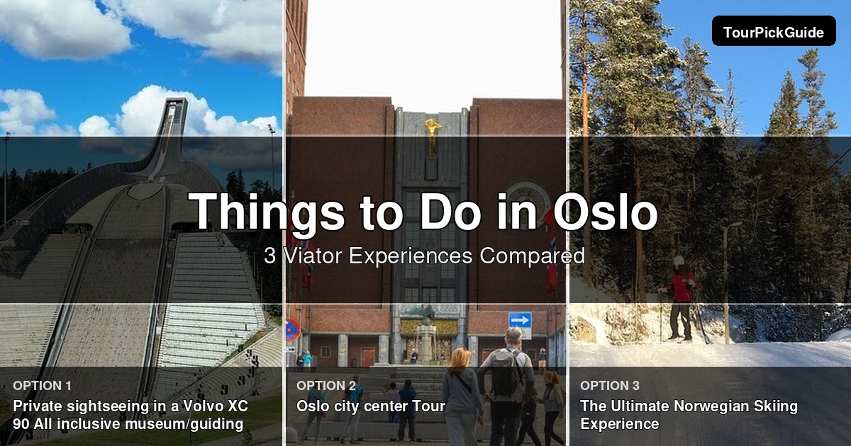 things to do in Oslo – three Viator experiences compared