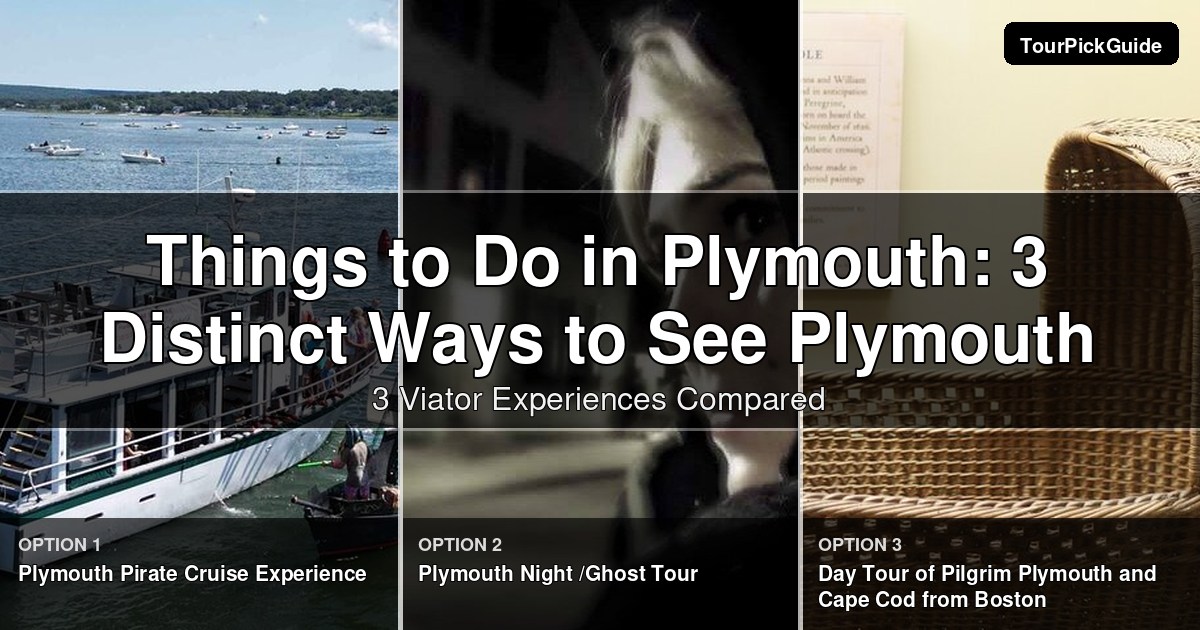 things to do in Plymouth – three Viator experiences compared