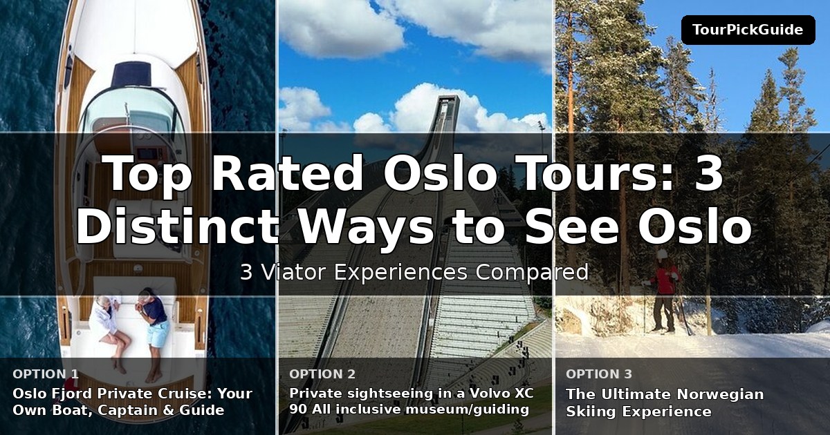 top rated Oslo tours – three Viator experiences compared
