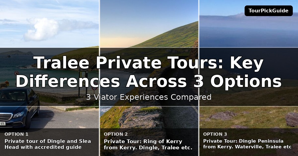 Tralee private tours – three Viator experiences compared