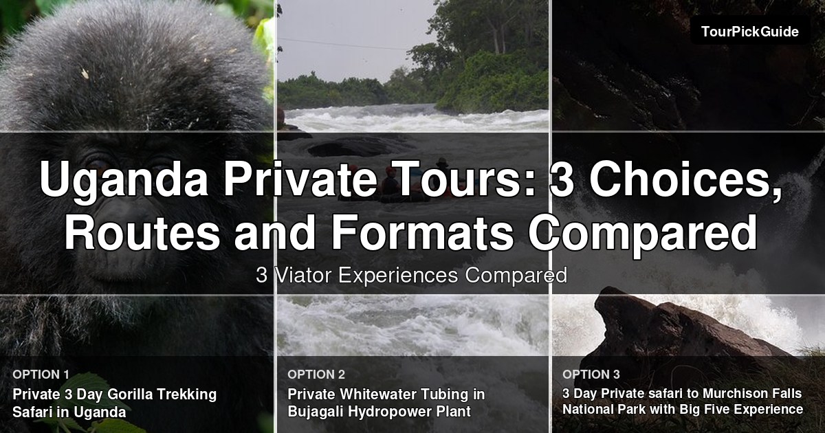 Uganda private tours – three Viator experiences compared