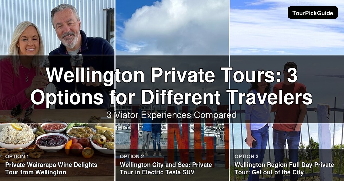 Wellington private tours – three Viator experiences compared