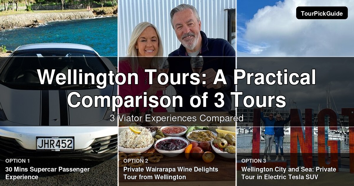 Wellington tours – three Viator experiences compared